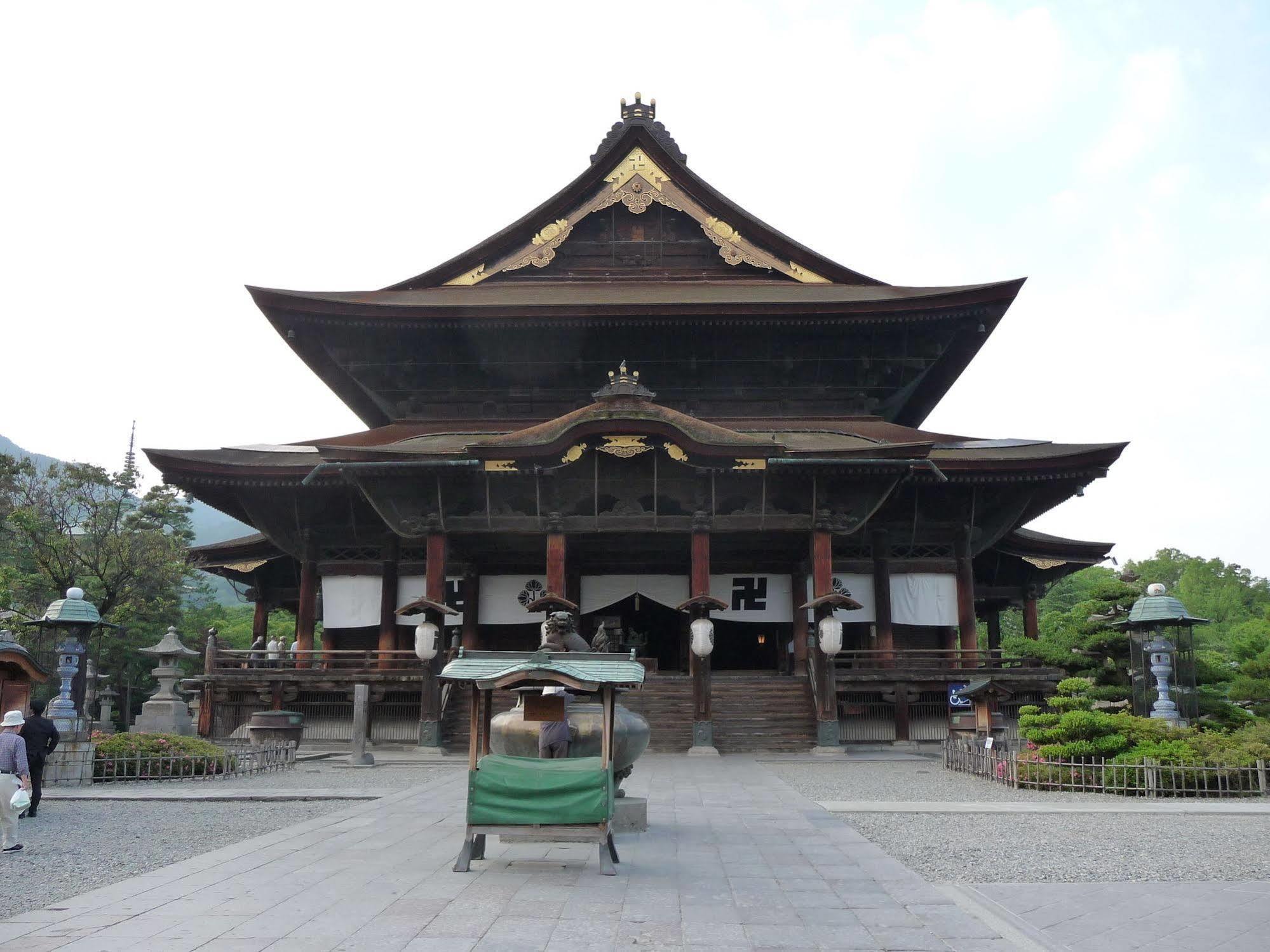 Jizokan Matsuya Ryokan Nagano Exterior foto